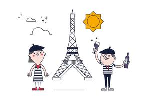 Gratis Paris Vector