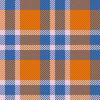 Textur Hintergrund nahtlos. Stoffmuster prüfen. Tartan-Vektor-Textil-Plaid. vektor