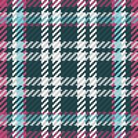 sömlös mönster av skott tartan pläd. repeterbar bakgrund med kolla upp tyg textur. vektor bakgrund randig textil- skriva ut.