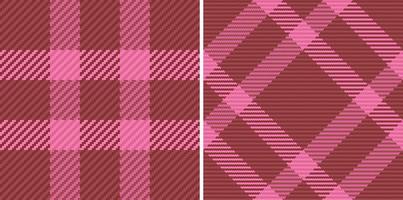 Tartan-Stoff-Check. Muster Textur Textil. Vektor Hintergrund nahtlose Plaid.