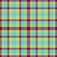 textil- sömlös tyg. kolla upp mönster textur. tartan vektor bakgrund pläd.