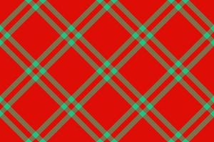 kariertes Textilplaid. Muster nahtloser Stoff. Vektor Textur Hintergrund Tartan.