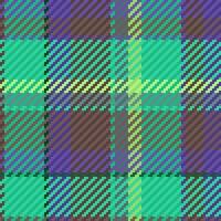 Stoff nahtlos kariert. Tartan mit Strukturmuster. Muster Vektor Textilhintergrund.