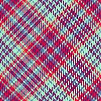 tyg textur kolla upp. sömlös mönster tartan. pläd textil- vektor bakgrund.