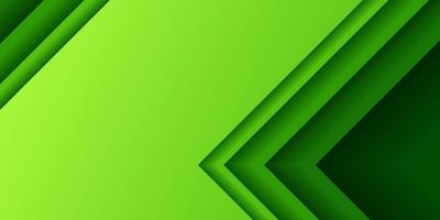 grüner papierschnitt rechtwinkliger farbverlauf abstrakter hintergrund vektor