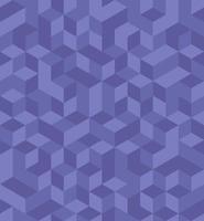 kub geometrisk mönster bakgrund lila Färg vektor