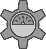 Effizienz-Vektor-Icon-Design vektor