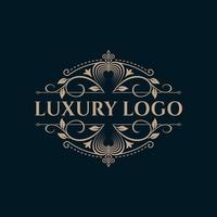 Luxus-Logo-Design vektor