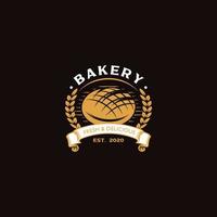 Bäckerei-Logo-Vektor-Design vektor