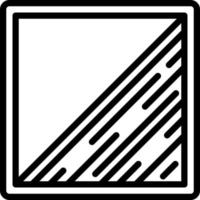 Liniensymbol für Metallic vektor