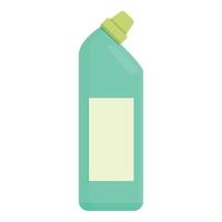 rengöringsmedel flaska ikon tecknad serie vektor. rena flaska vektor