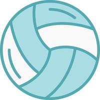 Volleyball-Vektor-Symbol vektor