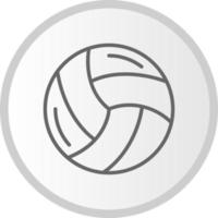 Volleyball-Vektor-Symbol vektor