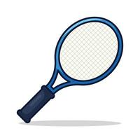 tennis Utrustning racket vektor