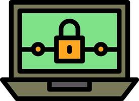 Ransomware-Vektor-Icon-Design vektor