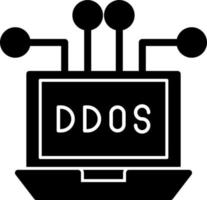 ddos vektor ikon design