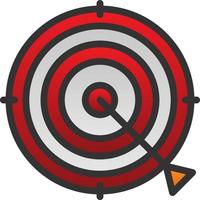 Behavioral Targeting-Vektor-Icon-Design vektor