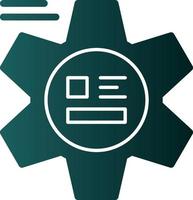 Anzeigenoptimierungs-Vektor-Icon-Design vektor