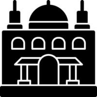 Moschee-Vektor-Icon-Design vektor