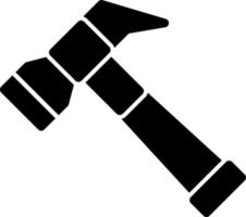 Hammer-Vektor-Icon-Design vektor