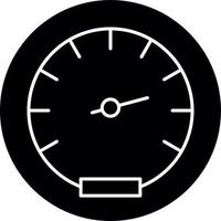 Tachometer-Vektor-Icon-Design vektor