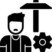 Kinderarbeit Vektor-Icon-Design vektor