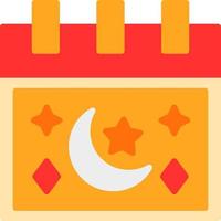 Ramadan-Kalender-Vektor-Icon-Design vektor