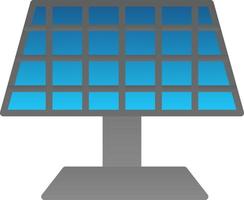 Solarpanel-Vektor-Icon-Design vektor