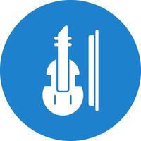 Violine-Vektor-Icon-Design vektor