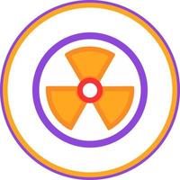 Kernenergie-Vektor-Icon-Design vektor