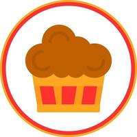 Cupcake-Vektor-Icon-Design vektor