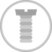 Schraubenvektor-Icon-Design vektor