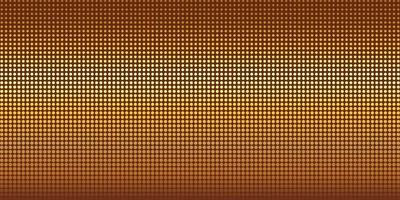 brun rostig bakgrund med gyllene cirklar. kreativ punkt lutning design för företag. vektor
