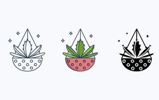 Symbol für die Abbildung der Kaktuspflanze