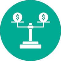 Geld Liquidität Vektor Icon Design