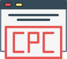 cpc vektor ikon design