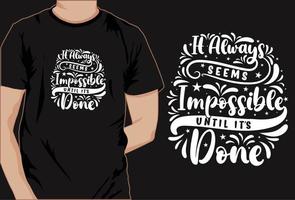 Motivierendes Spruch T-Shirt Design das ist kreatives Motivierendes Spruch T-Shirt Design T-Shirt Design, vektor