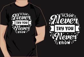 Motivierendes Spruch T-Shirt Design das ist kreatives Motivierendes Spruch T-Shirt Design T-Shirt Design, vektor