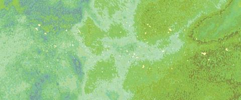 abstraktes Aquarell Design waschen Aqua gemalte Textur Nahaufnahme, grungy farbigen Hintergrund. Hintergrund mit einer Papierstruktur. grüner hintergrund mit schwacher textur. vektor