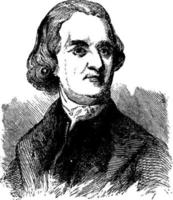 samuel Adams, årgång illustration vektor