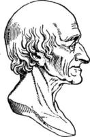 voltaire francois marie om, årgång illustration vektor