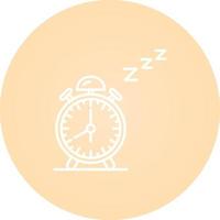 sömn tid vektor ikon