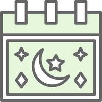 Ramadan-Kalender-Vektor-Icon-Design vektor