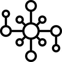 Netzwerk-Vektor-Icon-Design vektor
