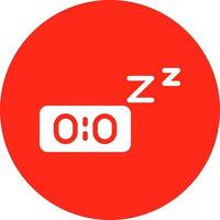 snooze vektor ikon design