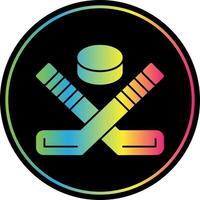 Eishockey-Vektor-Icon-Design vektor