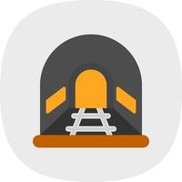 Tunnel-Vektor-Icon-Design vektor