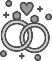 bröllop vektor ikon design