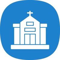 kyrka vektor ikon design