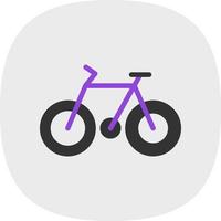 Fahrrad-Vektor-Icon-Design vektor